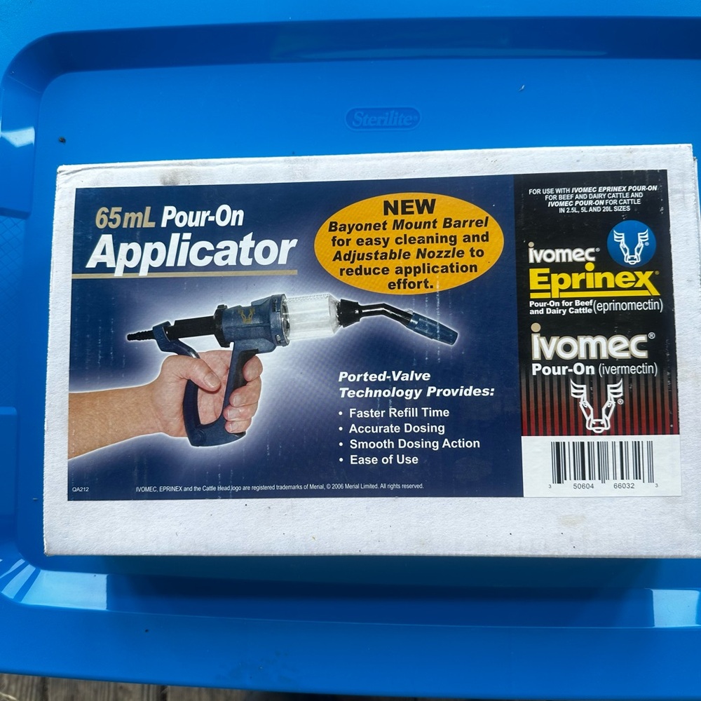 Ivomec Eprinex 65mL Pour-On Applicator